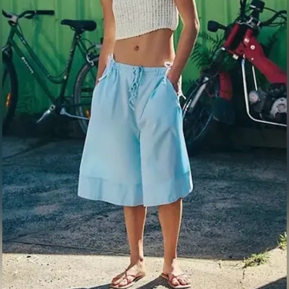 Free People Pants - Free People Menorca slouchy Capri